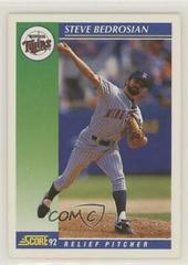 Steve Bedrosian #17 Baseball Cards 1992 Score Prices