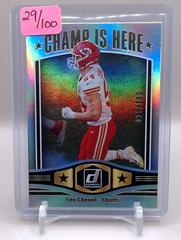 Leo Chenal [Holo] Football Cards 2023 Panini Donruss Champ is Here Prices