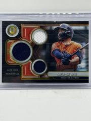 Jose Altuve [Orange] #TTR-JA Baseball Cards 2024 Topps Tribute Triple Relic Prices