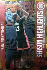 Bam Adebayo Basketball Cards 2020 Illusions Season Highlights Prices