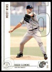 Roger Clemens #135 Baseball Cards 2002 Topps Ten Prices