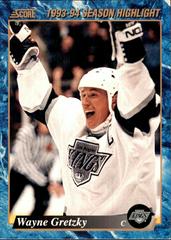 Wayne Gretzky [Highlight - 802 Goals] Hockey Cards 1993 Score Prices