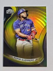 Vladimir Guerrero Jr. [Gold] Baseball Cards 2022 Topps Chrome Black Prices