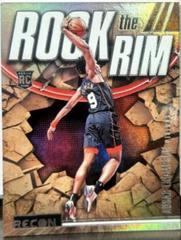 Ausar Thompson #7 Basketball Cards 2023 Panini Recon Rock the Rim Prices