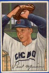 Paul Minner Baseball Cards 1952 Bowman Prices