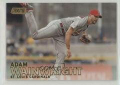 Adam Wainwright [Gold Foil] #196 Baseball Cards 2016 Stadium Club Prices