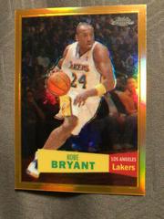 Kobe Bryant [1957 Orange Refractor] Basketball Cards 2007 Topps Chrome Prices