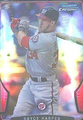 Bryce Harper [Black Refractor] #1 Baseball Cards 2013 Bowman Chrome Prices