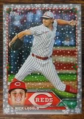 Nick Lodolo [Metallic] #H104 Baseball Cards 2023 Topps Holiday Prices