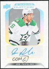 Joe Pavelski #SOS-PA Hockey Cards 2021 Upper Deck Ovation Standing Signatures Prices