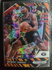 Anthony Edwards [Choice Tiger Stripe] #1 Basketball Cards 2020 Panini Prizm Draft Picks Prices