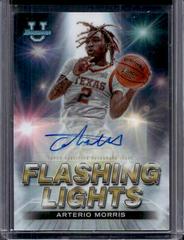 Arterio Morris [Autograph] #FL-10 Basketball Cards 2022 Bowman University Best Flashing Lights Prices