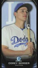 Corey Seager [Orange Refractor] Baseball Cards 2015 Bowman Chrome Prospect Profiles Mini Prices