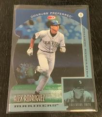 Alex Rodriguez [Seating] Baseball Cards 1998 Donruss Preferred Prices