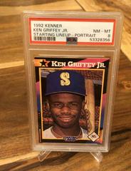 Ken Griffey Jr. [Portrait] Baseball Cards 1992 Kenner Starting Lineup Prices