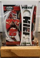 Patrick Mahomes II [Green] #POG-29 Football Cards 2023 Panini Certified Piece of the Game Prices