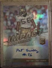 Pat Swilling #II-PS Football Cards 2022 Panini Donruss Elite Impact Impressions Autographs Prices