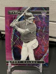 Bobby Dalbec [Purple Velocity] #10 Baseball Cards 2021 Panini Chronicles Titan Prices