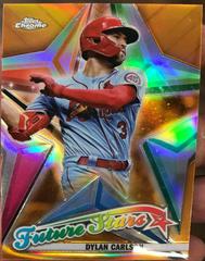 Dylan Carlson [Orange] Baseball Cards 2022 Topps Chrome Future Stars Prices