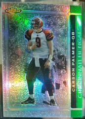 Carson Palmer [Green Refractor] #5 Football Cards 2007 Topps Finest Prices