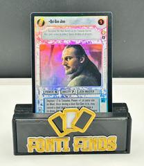 Qui-Gon Jinn [Foil] Star Wars CCG Reflections III Prices
