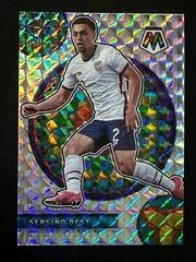 Sergino Dest Soccer Cards 2021 Panini Mosaic Road to FIFA World Cup Stained Glass Prices