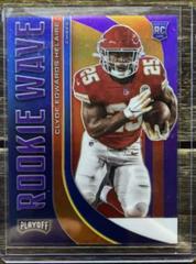 Clyde Edwards Helaire [Purple] #RW12 Football Cards 2020 Panini Playoff Rookie Wave Prices