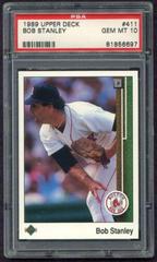 Bob Stanley #411 Baseball Cards 1989 Upper Deck Prices