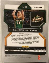 Lauren Jackson [Hyper] #10 Basketball Cards 2022 Panini Prizm WNBA Prices
