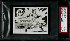 Tigers VS Cubs [1945] #42 Baseball Cards 1967 Laughlin World Series Prices