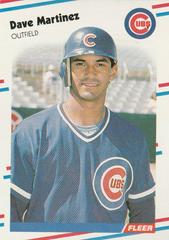 Dave Martinez #424 Baseball Cards 1988 Fleer Prices