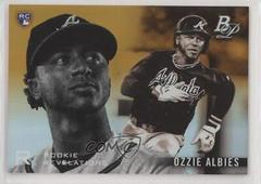 Ozzie Albies [Orange] #RR-7 Baseball Cards 2018 Bowman Platinum Rookie Revelations Prices