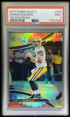 Aaron Rodgers [Tie Dye Prizm] #248 Football Cards 2017 Panini Select Prices