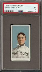 Jimmy Jackson #NNO Baseball Cards 1909 T206 Sovereign 350 Prices