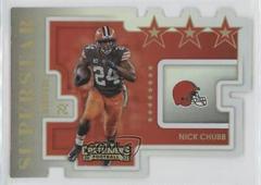 Nick Chubb #SDC-NCH Football Cards 2022 Panini Contenders Superstar Die Cuts Prices