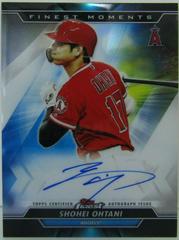 Shohei Ohtani Baseball Cards 2020 Topps Finest Moments Autographs Prices