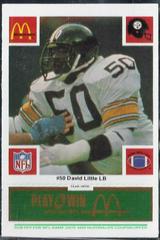 David Little [Green] #50 Football Cards 1986 McDonald's Steelers Prices