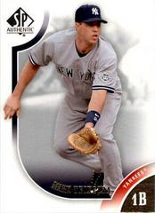 Mark Teixeira #25 Baseball Cards 2009 SP Authentic Prices
