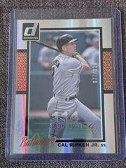 Cal Ripken Jr. [Career Stat Line] #198 Baseball Cards 2014 Donruss Prices