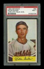 Peter Suder [.978/ .974 Field Avg.] #99 Baseball Cards 1954 Bowman Prices