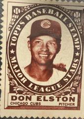 Don Elston Baseball Cards 1961 Topps Stamps Prices
