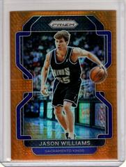 Jason Williams [Orange Hyper Prizm] Basketball Cards 2021 Panini Prizm Prices