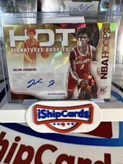 Jalen Johnson [Red] Basketball Cards 2021 Panini Hoops Hot Signatures Rookies Prices