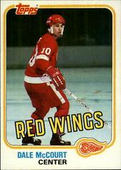 Dale McCourt [Red Wings Leaders] Hockey Cards 1981 Topps Prices