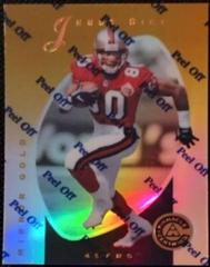 Jerry Rice [Mirror Gold] #9 Football Cards 1997 Pinnacle Certified Prices