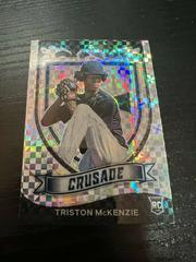 Triston McKenzie #2 Baseball Cards 2021 Panini Chronicles Crusade Prices