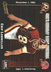 Chip Lohmiller #35 Football Cards 1993 Action Packed Monday Night Football Prices