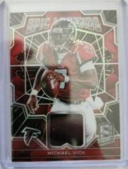 Michael Vick [Hyper] Football Cards 2022 Panini Spectra Epic Legends Materials Prices