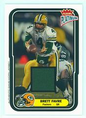 Brett Favre [Jersey] #66 Football Cards 2004 Fleer Platinum Prices