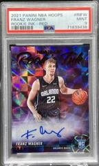 Franz Wagner [Red] Basketball Cards 2021 Panini Hoops Rookie Ink Autographs Prices